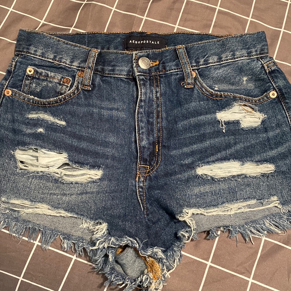 High rise shorts